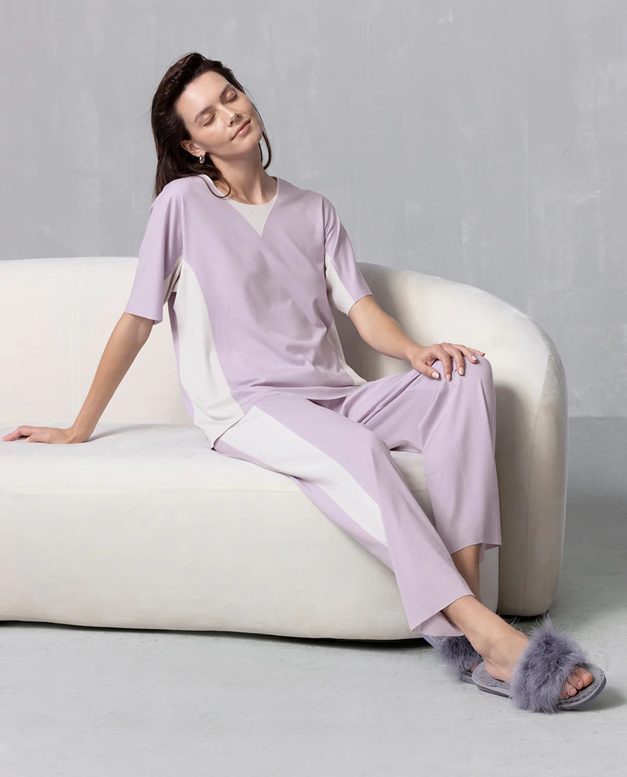 Aimer Algae Sleepwear Short-Sleeve Set - Image 3