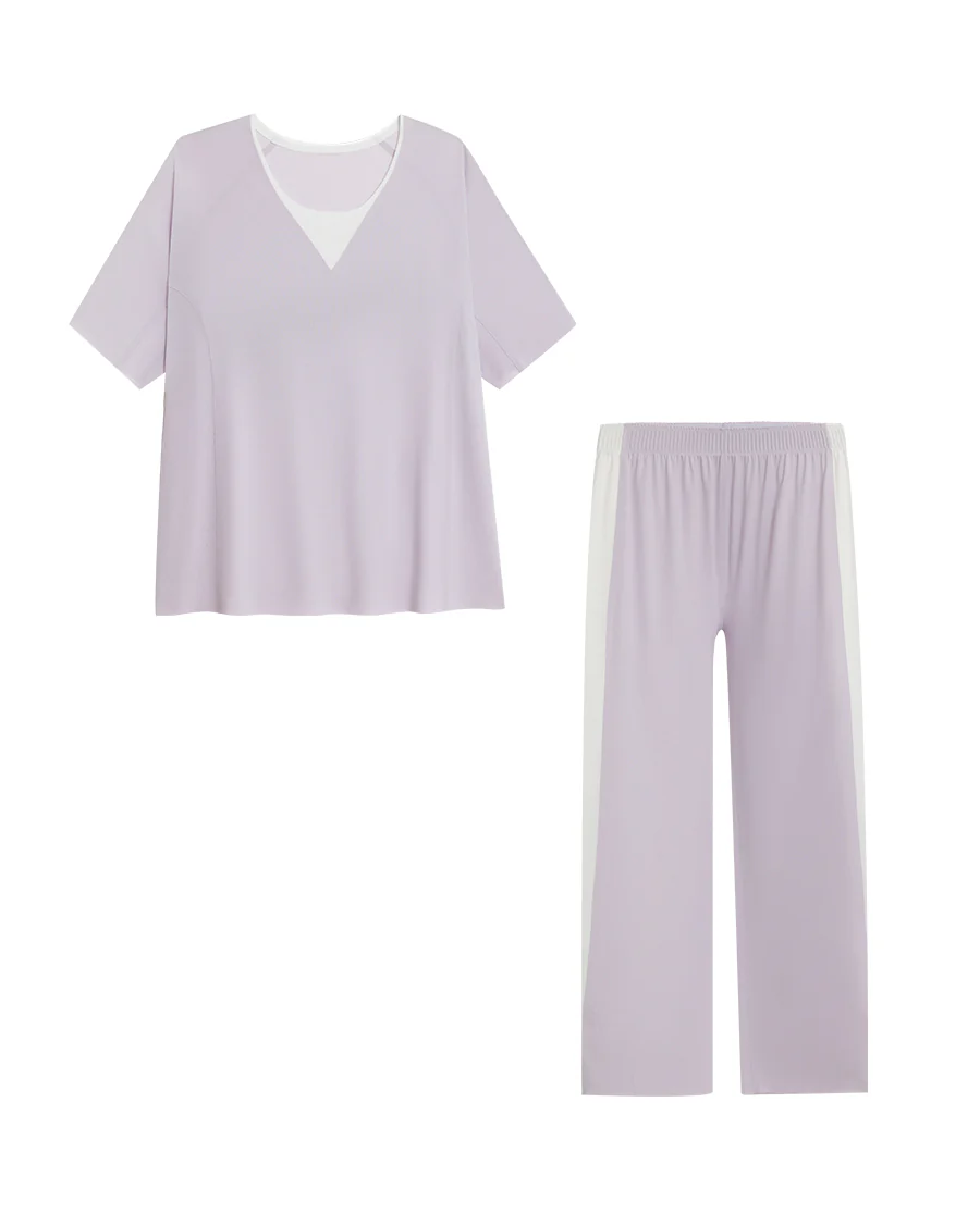 Aimer Algae Sleepwear Short-Sleeve Set - Image 5