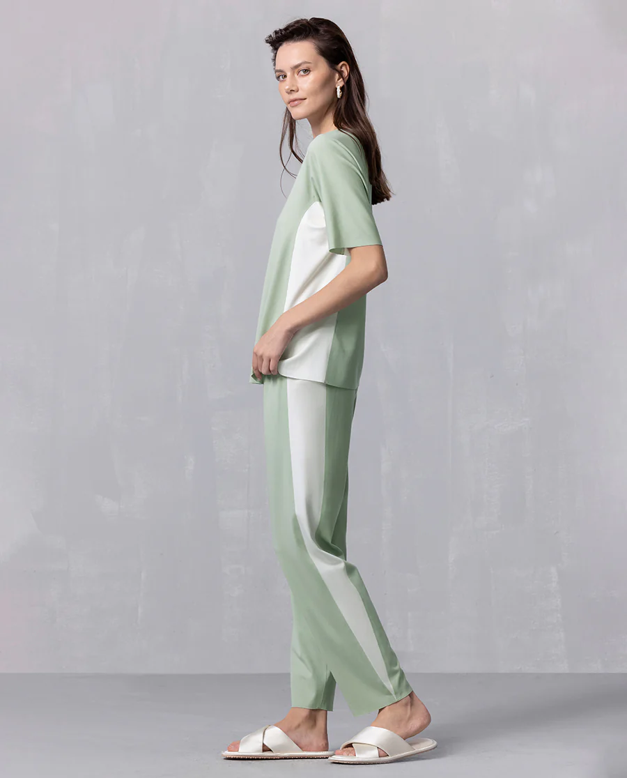 Aimer Algae Sleepwear Short-Sleeve Set - Image 8