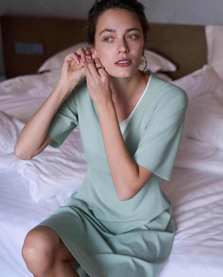 Aimer Algae Sleepwear With Cups - Image 11