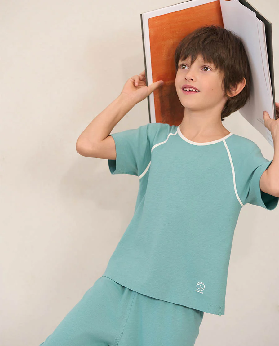 Aimer Boys Algae Sleepwear Pajama Set - Image 3