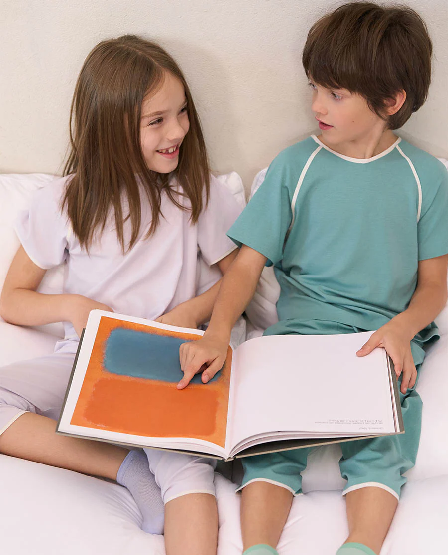 Aimer Boys Algae Sleepwear Pajama Set - Image 4