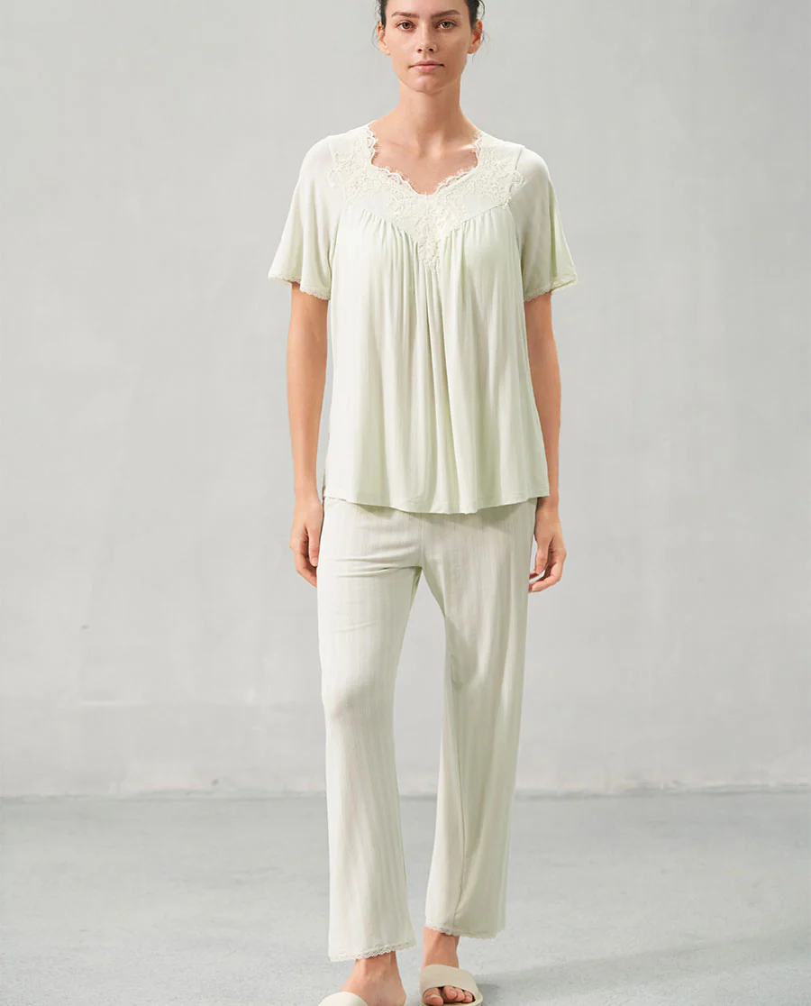 Aimer Built-in Padded Pajama Set - Image 9