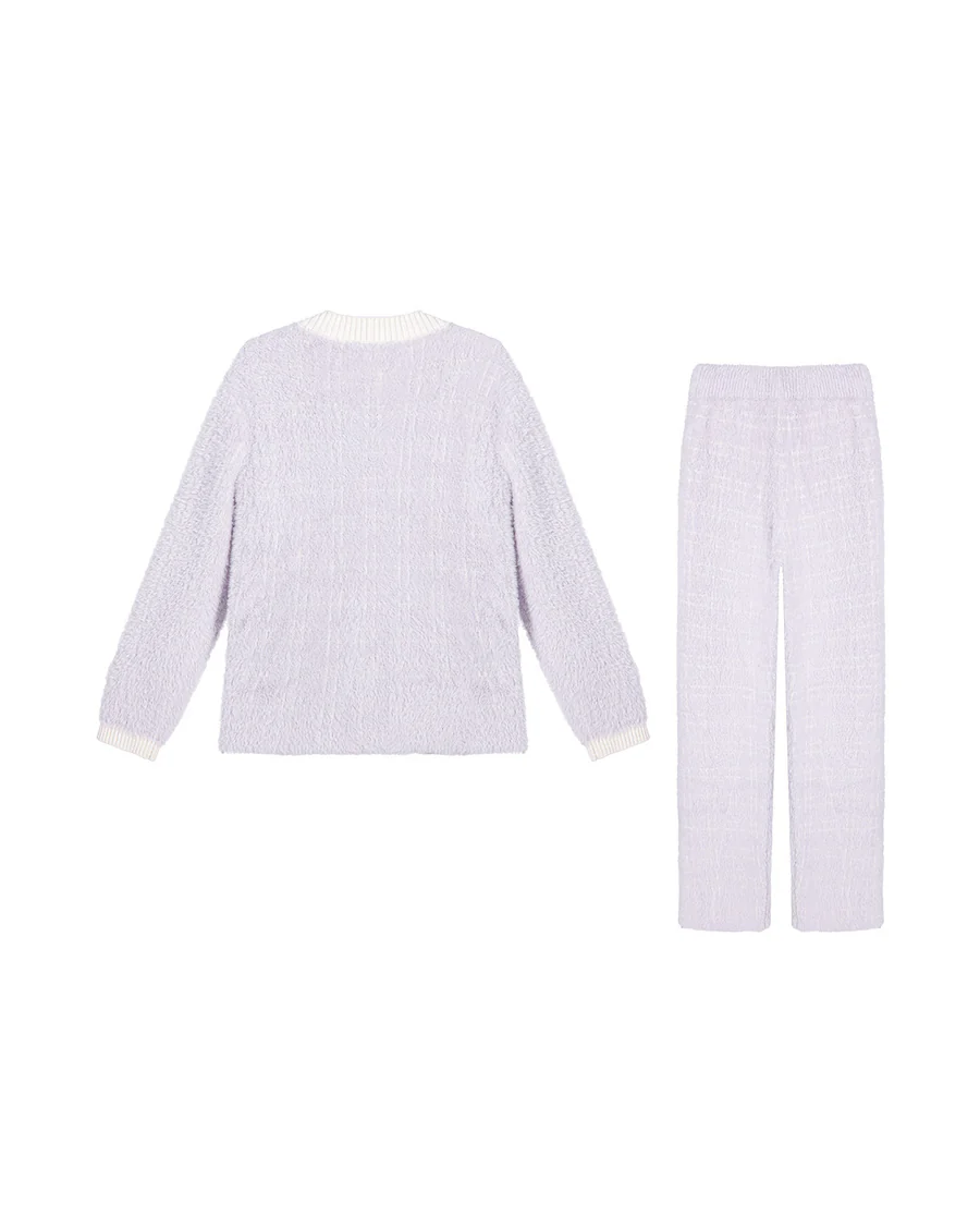 Aimer Flannel Long Pajama Set - Image 5