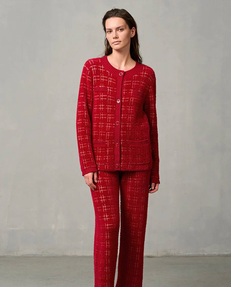 Aimer Flannel Long Pajama Set - Image 7