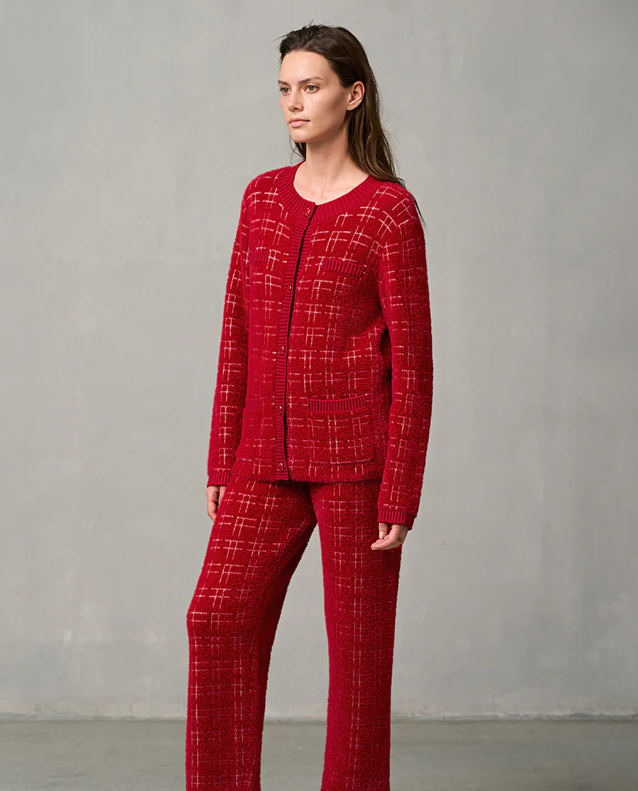 Aimer Flannel Long Pajama Set - Image 8
