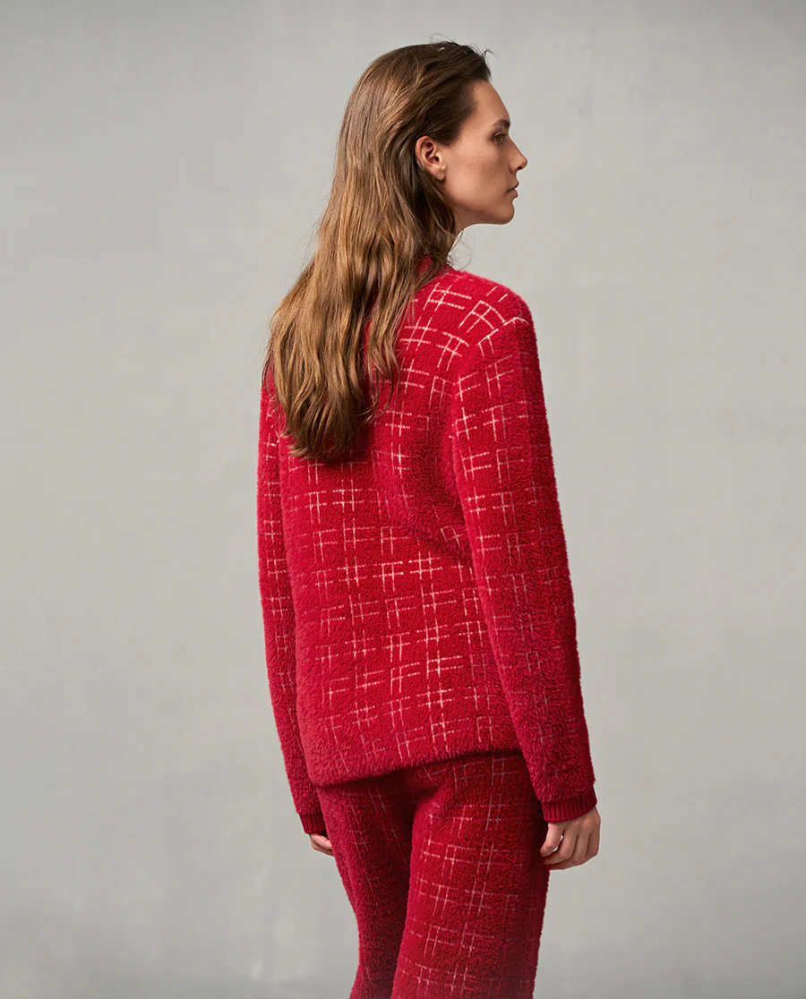 Aimer Flannel Long Pajama Set - Image 9