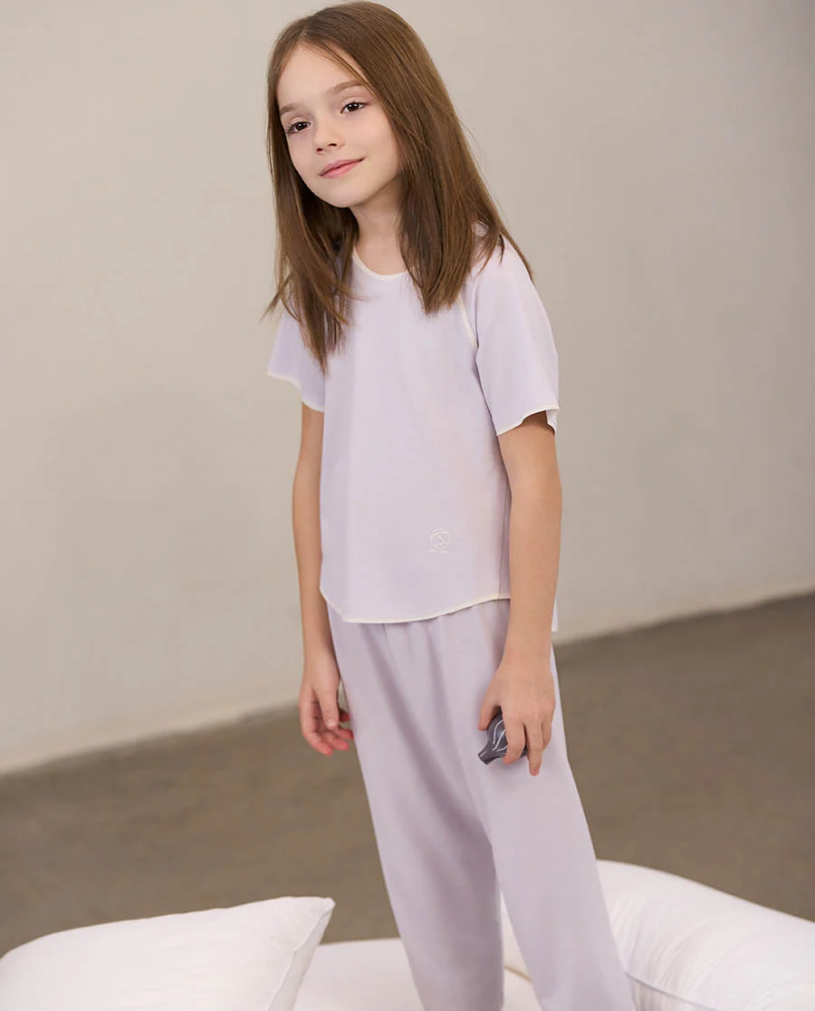 Aimer Girls Algae Sleepwear Pajama Set - Image 3