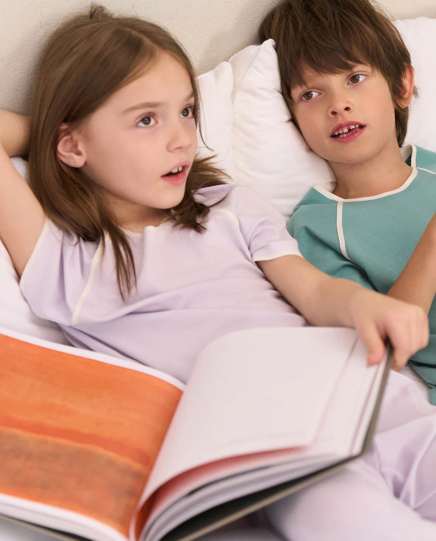 Aimer Girls Algae Sleepwear Pajama Set - Image 6