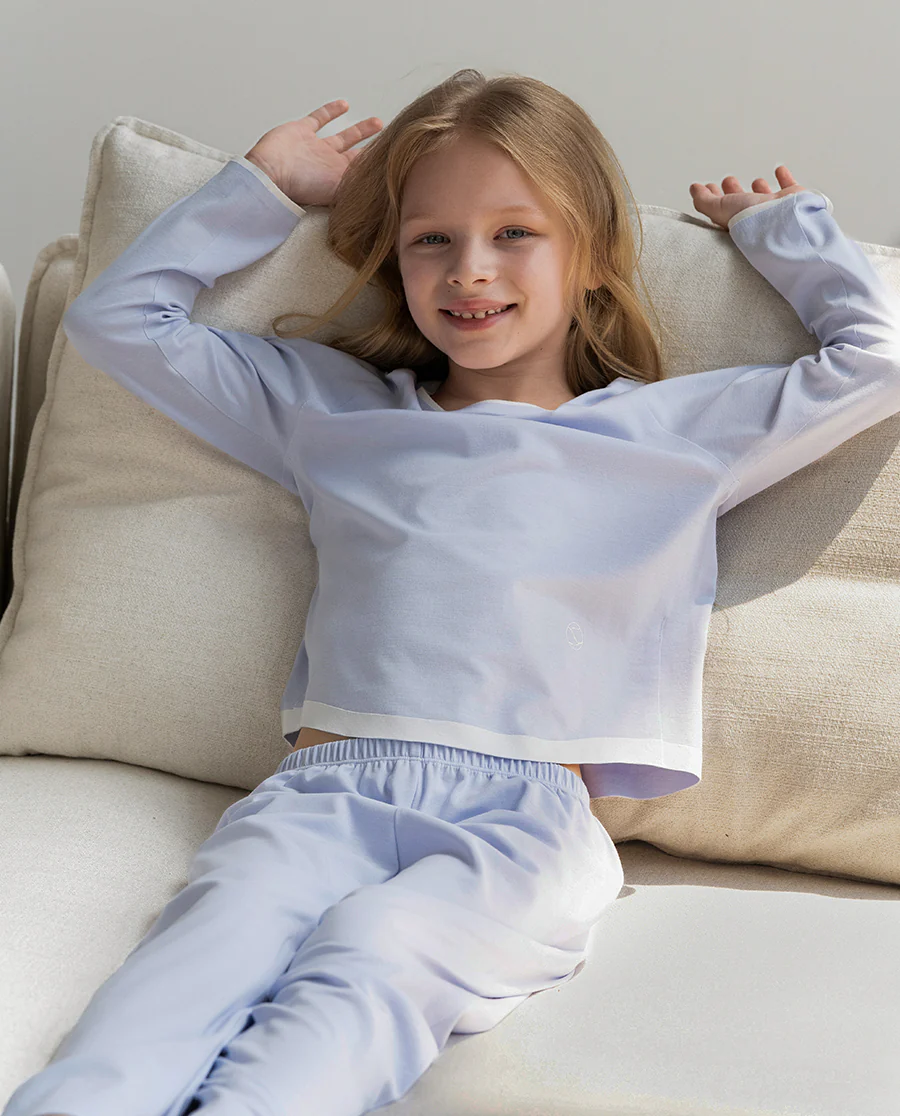 Aimer Girls Algae Sleepwear Pajama Set - Image 4