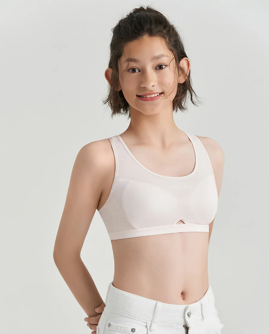 Aimer Junior Milk Fiber Collection Third Stage Bra - Image 7