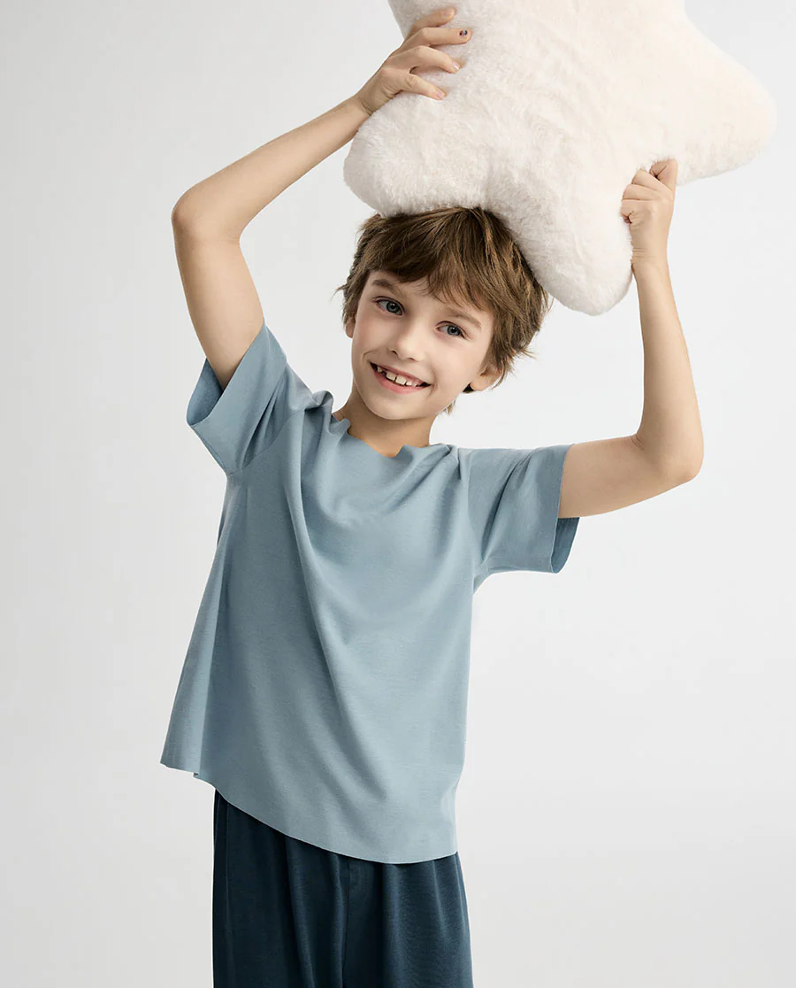 Aimer Kids Boys Algae Sleepwear Pajamas Set - Image 4