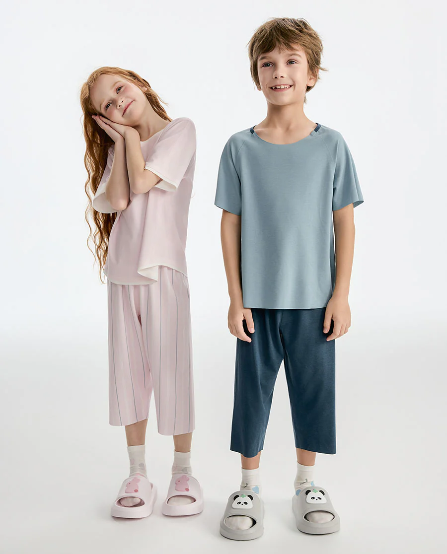 Aimer Kids Boys Algae Sleepwear Pajamas Set - Image 5
