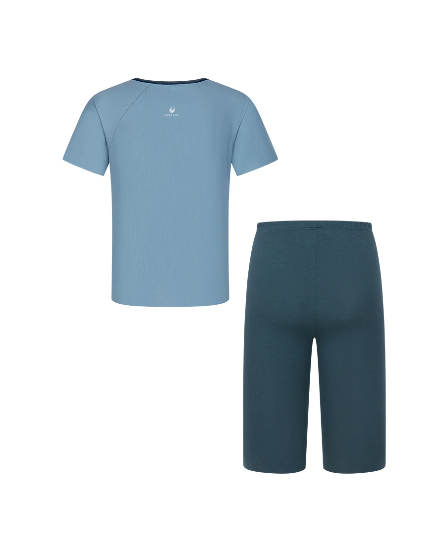 Aimer Kids Boys Algae Sleepwear Pajamas Set - Image 8