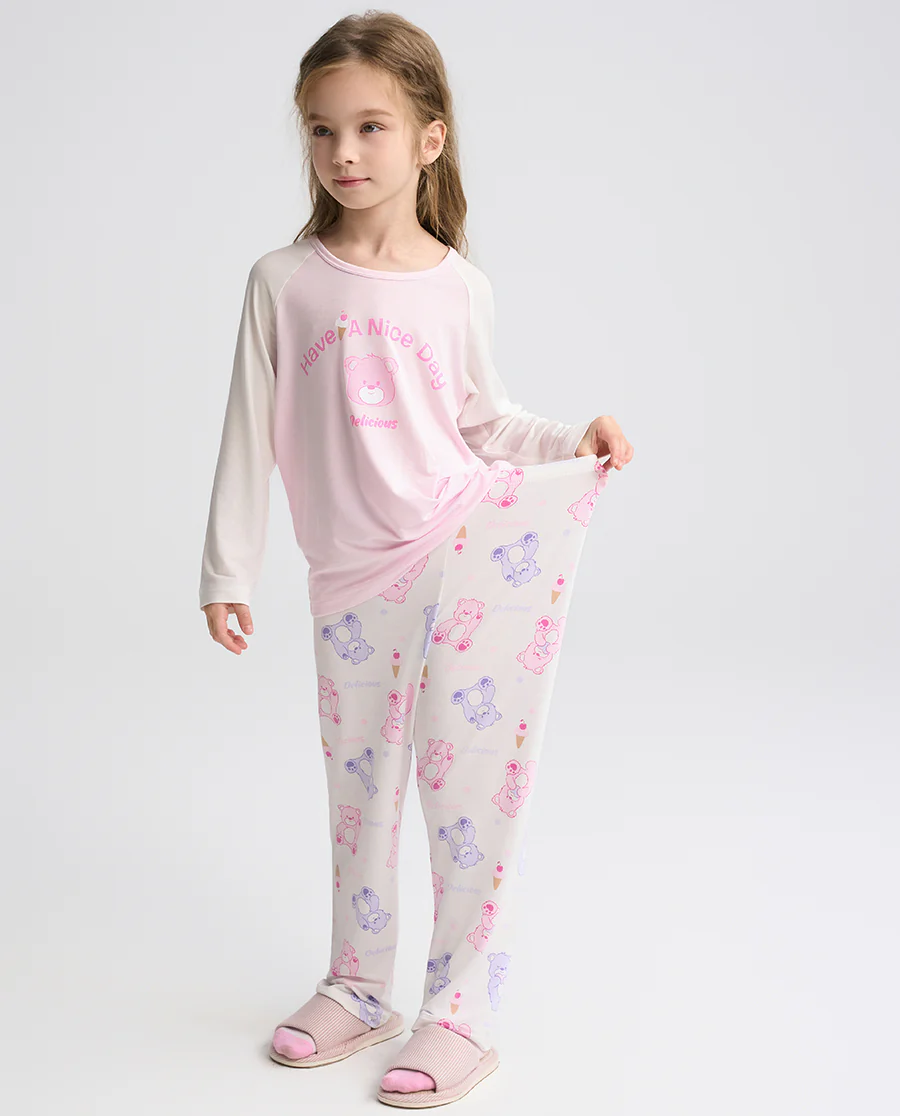 Aimer Kids Long-sleeved Homewear Set For Girls - Image 6