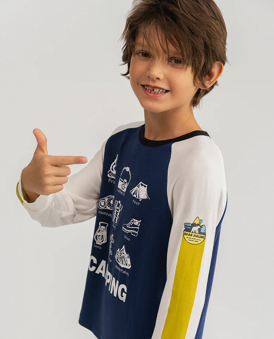 Aimer Kids Milk Homewear Set For Boys - Image 4