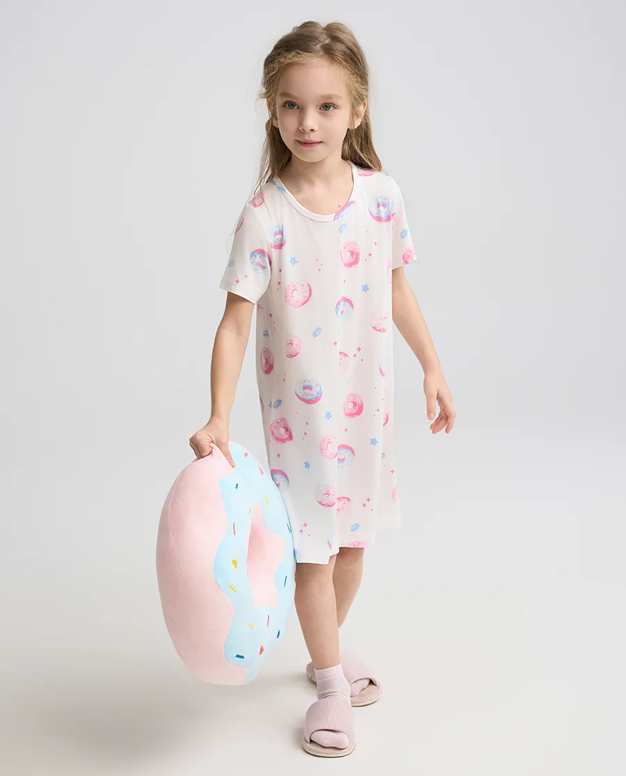 Aimer Kids Short-sleeved Nightdress For Girls - Image 3