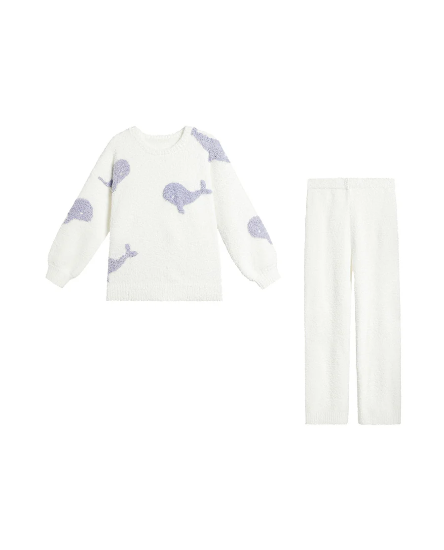 Aimer Long-Sleeve Classic Pajama Set - Image 5