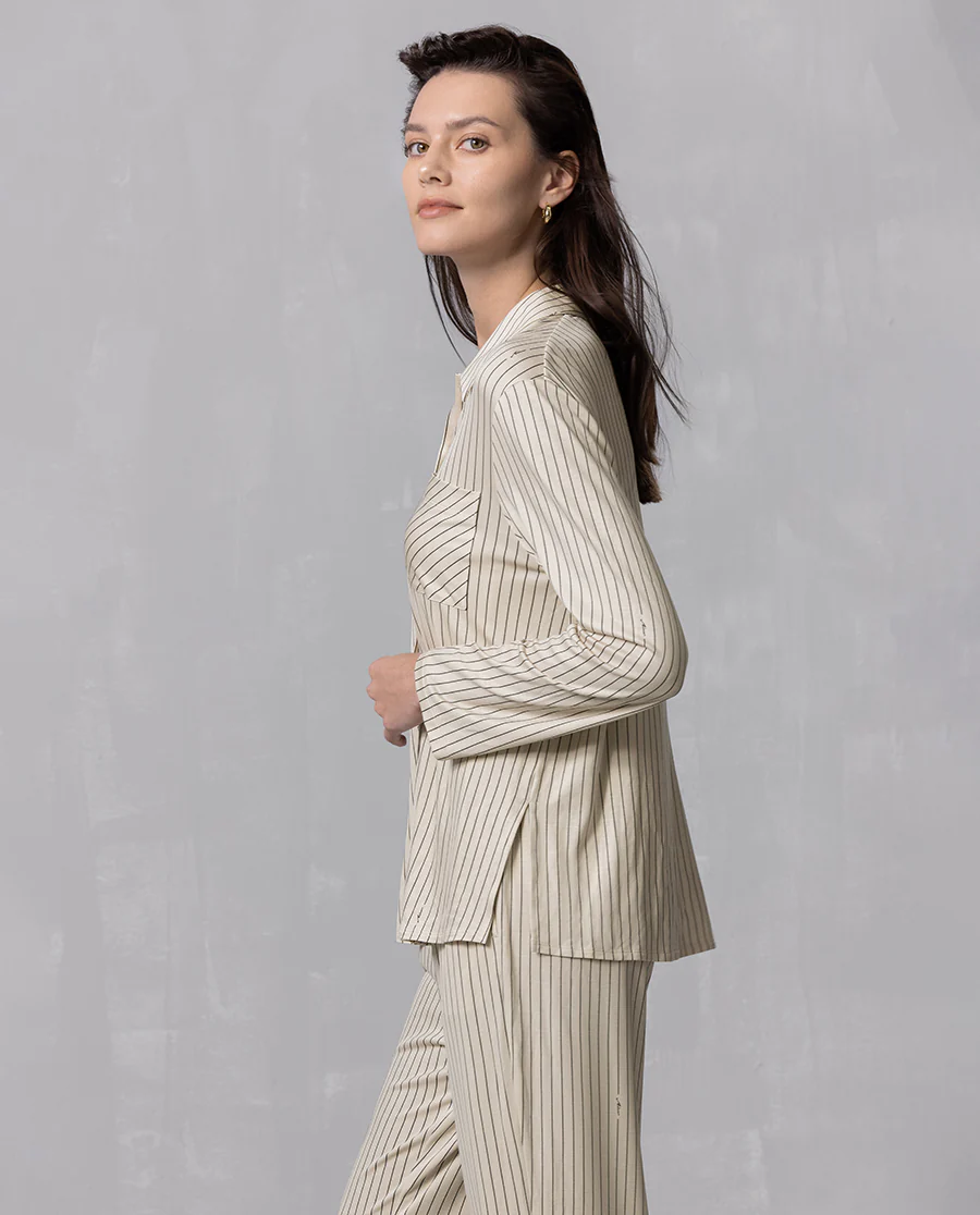 Aimer Long-sleeve Modal Pajama Set - Image 5