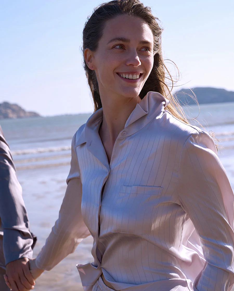 Aimer Luxury Mulberry Silk Lounge Set - Image 3