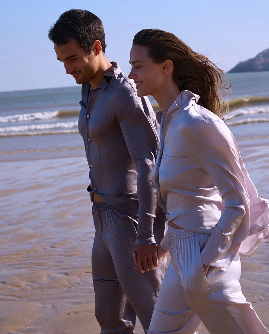 Aimer Luxury Mulberry Silk Lounge Set - Image 7