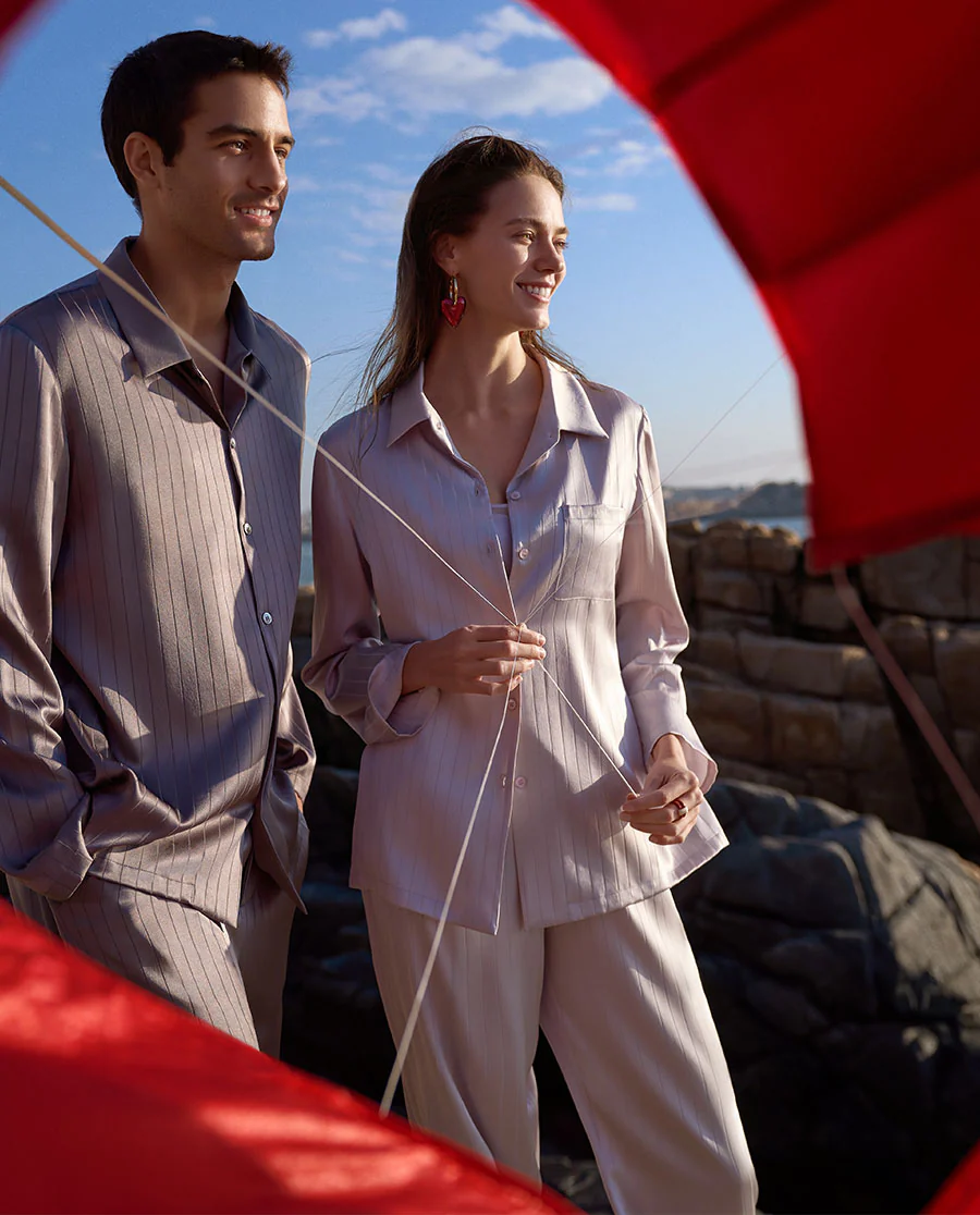 Aimer Luxury Mulberry Silk Lounge Set - Image 8