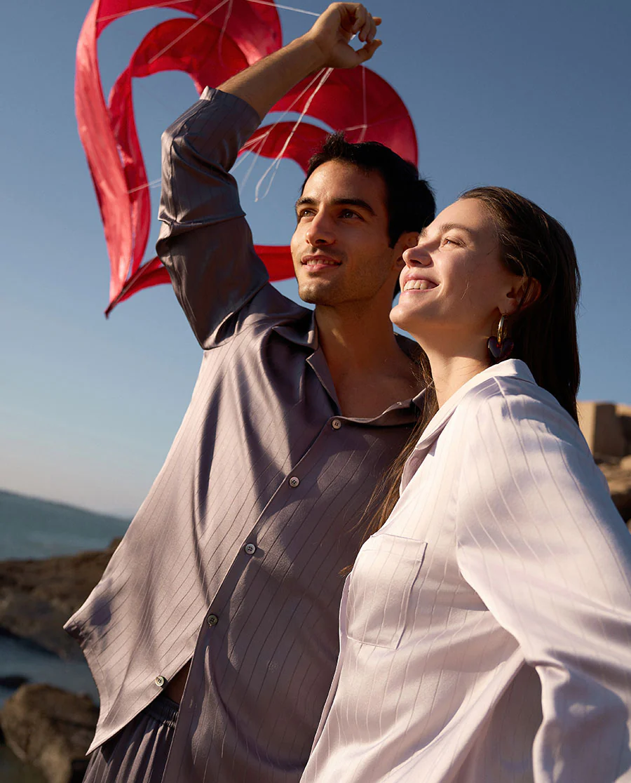 Aimer Luxury Mulberry Silk Lounge Set - Image 9