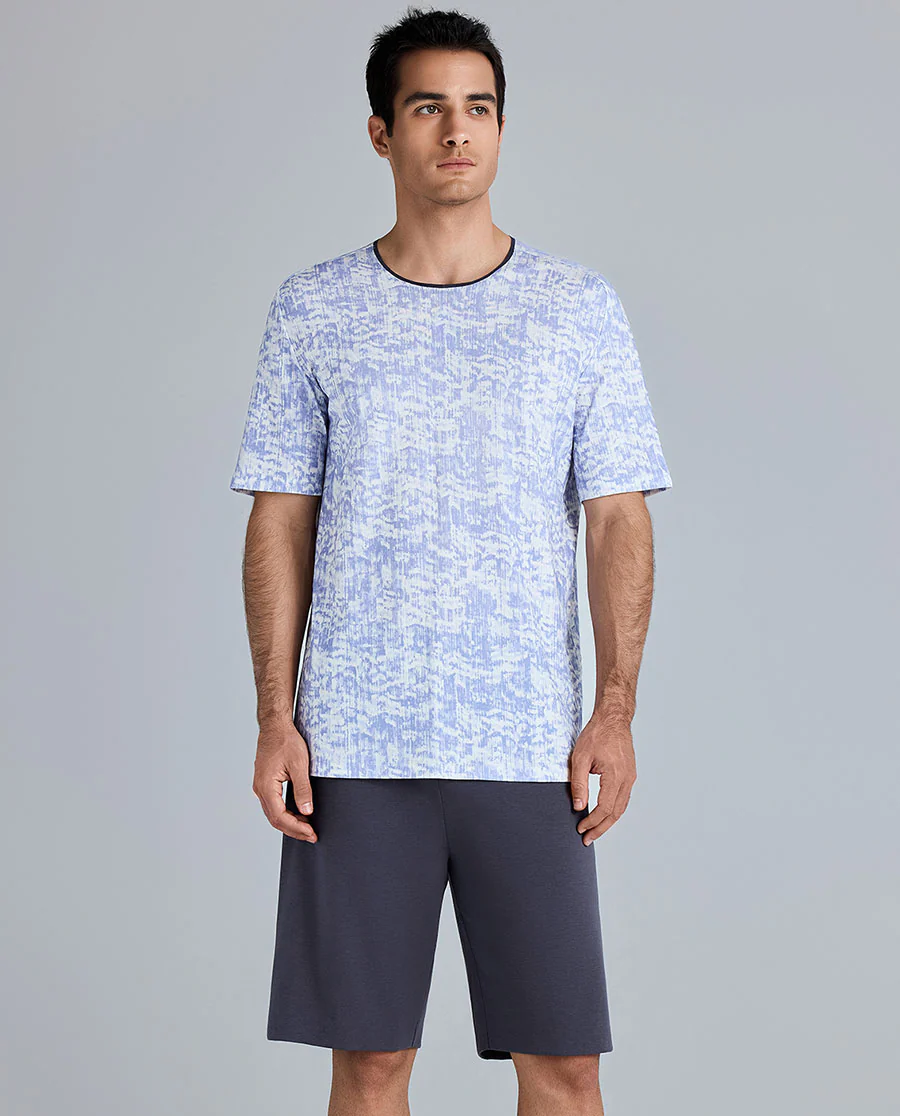 Aimer Men Algae Sleepwear Shorts - Image 3