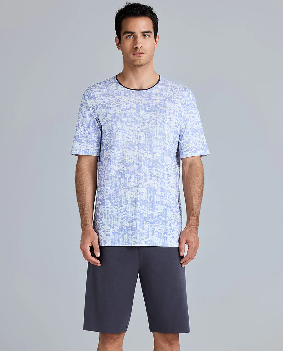 Aimer Men Algae Sleepwear Shorts - Image 4