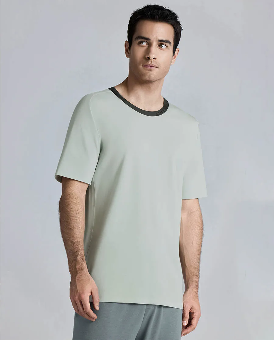 Aimer Men Algae Sleepwear T-Shirt - Image 3