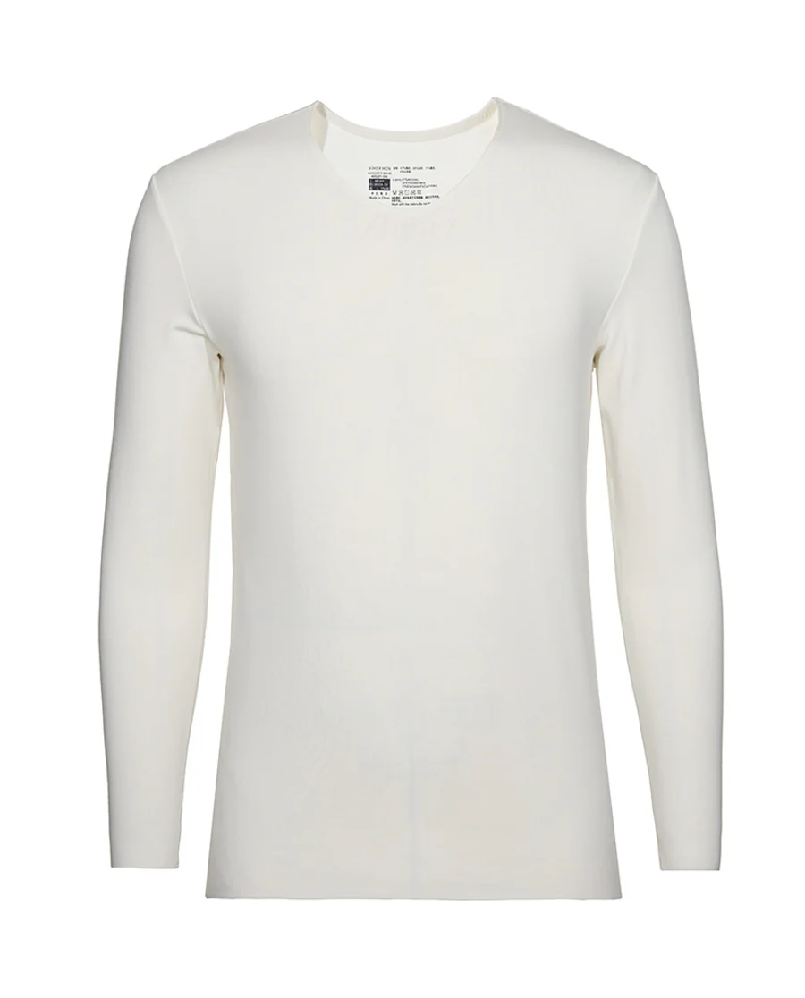 Aimer Men Cashmere Seamless Thermal Top - Image 12
