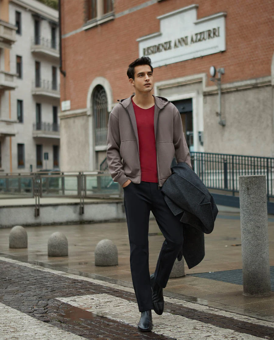 Aimer Men Cashmere Seamless Thermal Top - Image 15