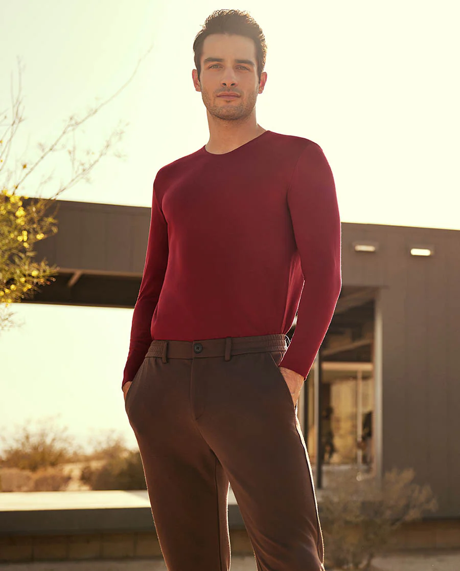 Aimer Men Cashmere Seamless Thermal Top - Image 16