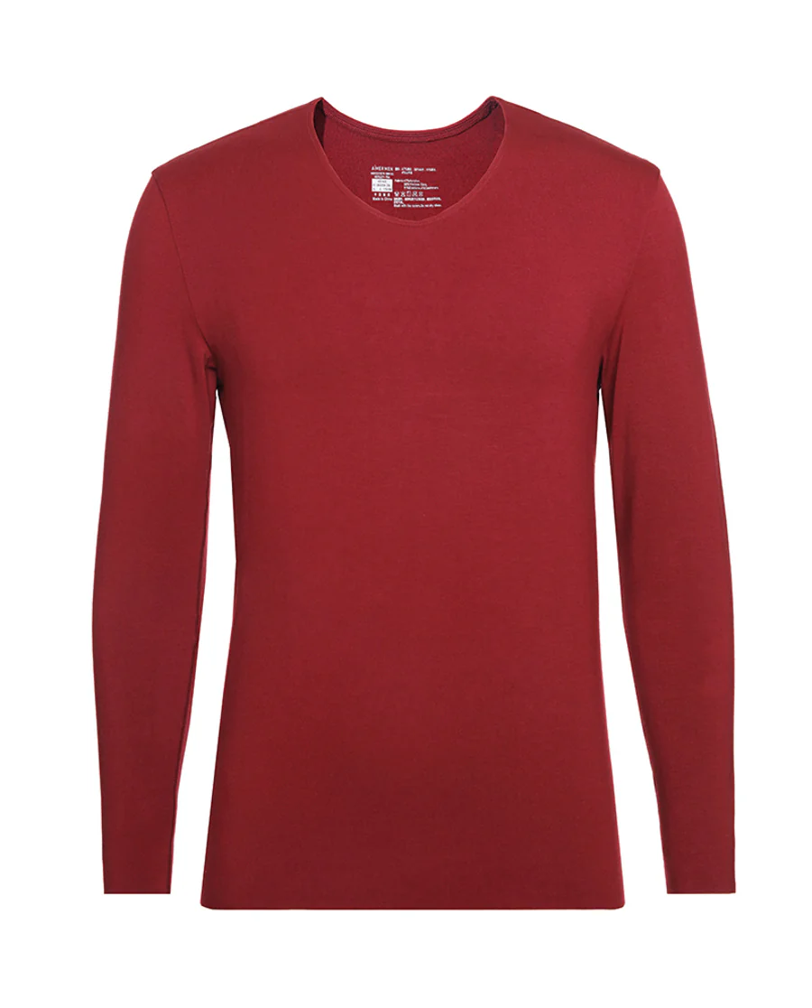Aimer Men Cashmere Seamless Thermal Top - Image 23
