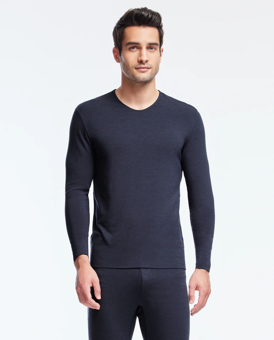 Aimer Men Cashmere Seamless Thermal Top - Image 4