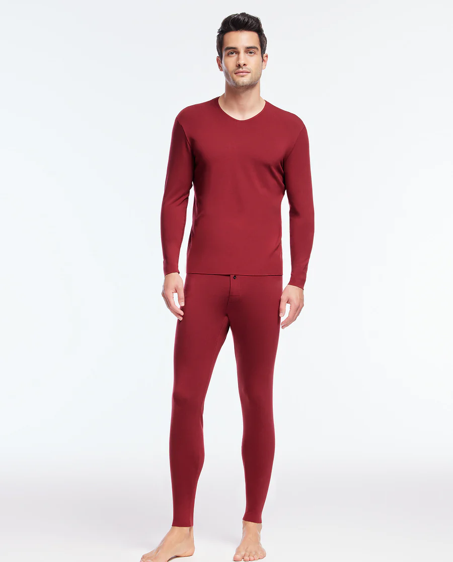 Aimer Men Cashmere Seamless Thermal Trousers - Image 11