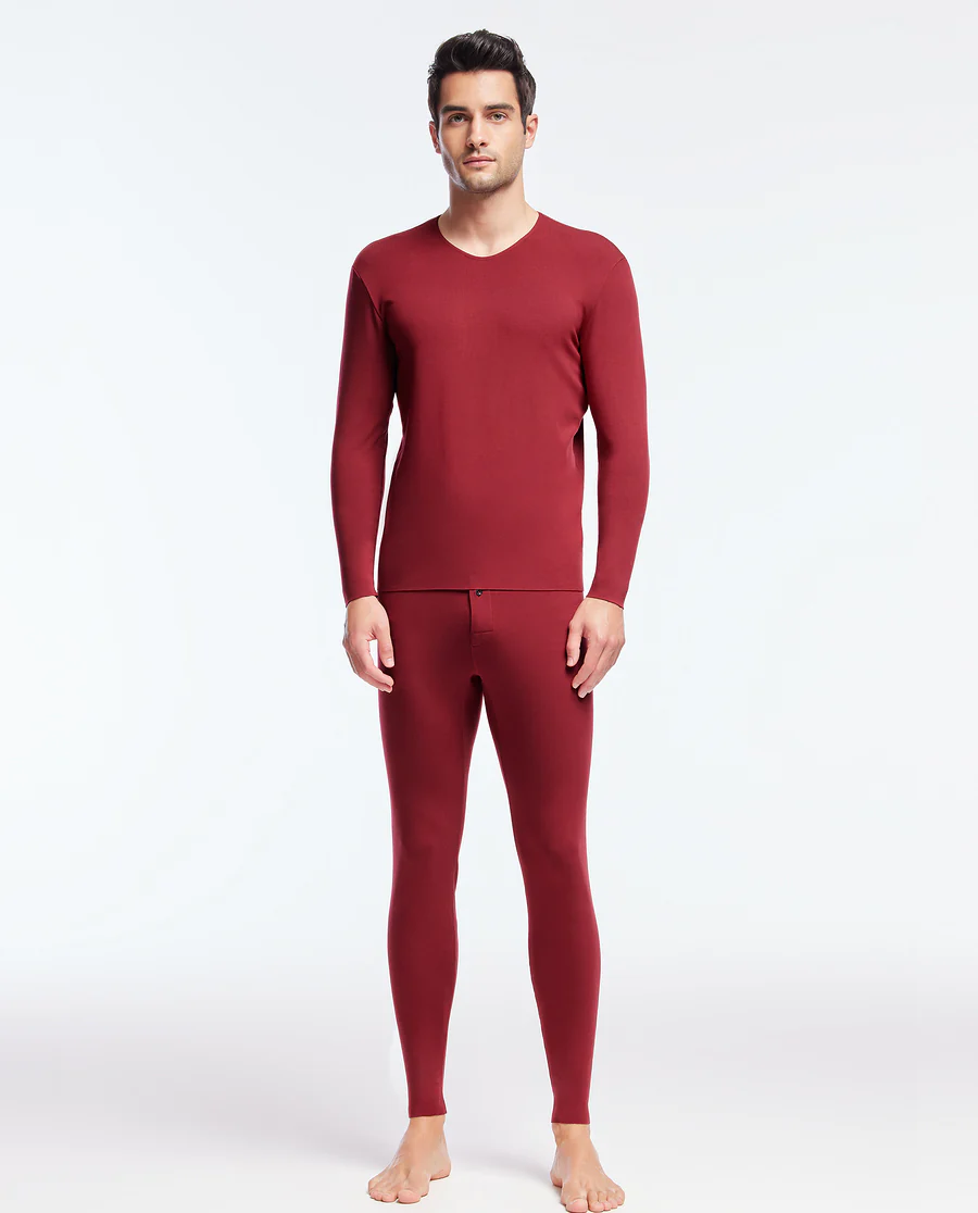 Aimer Men Cashmere Seamless Thermal Trousers - Image 12