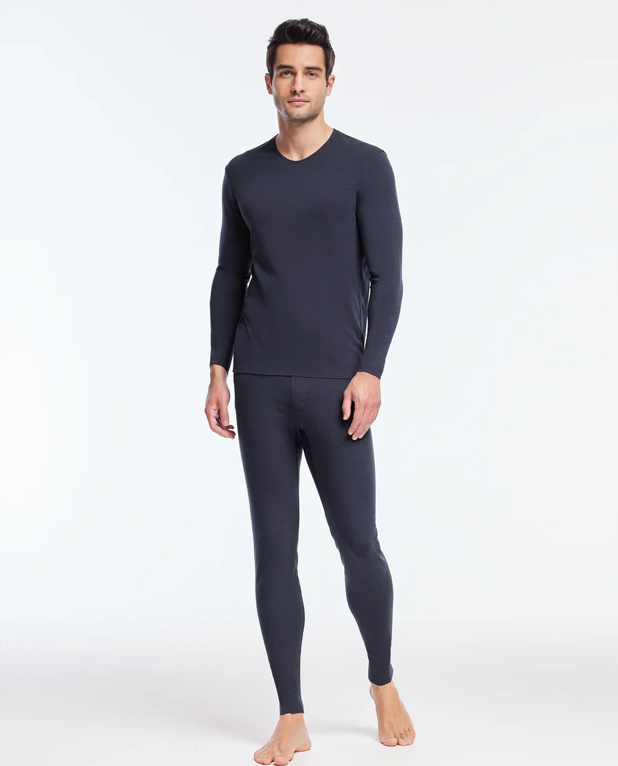 Aimer Men Cashmere Seamless Thermal Trousers - Image 6