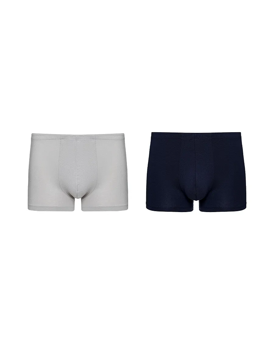 Aimer Men Cotton 2-Pack Trunks - Image 16