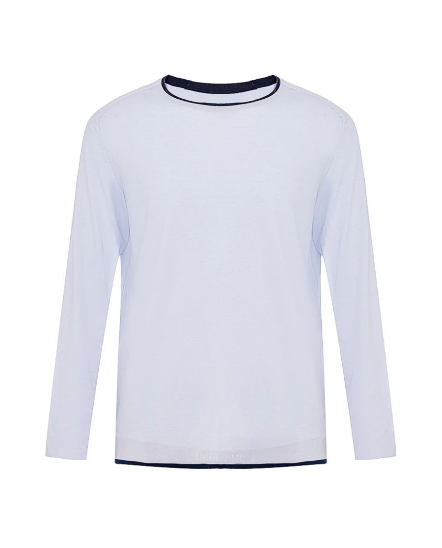 Aimer Men Crew Neck Algae Sleepwear Top - Image 7