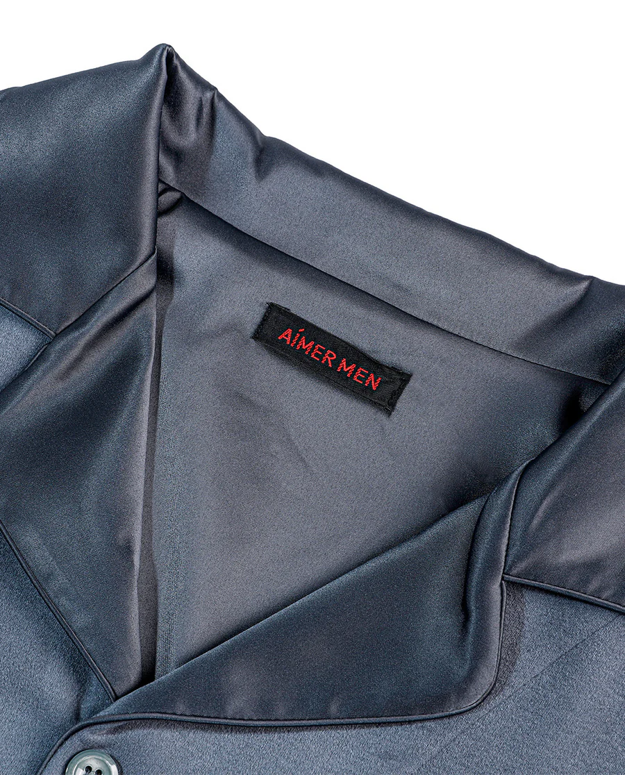 Aimer Men Long-Sleeve Classic Sleep Top - Image 13