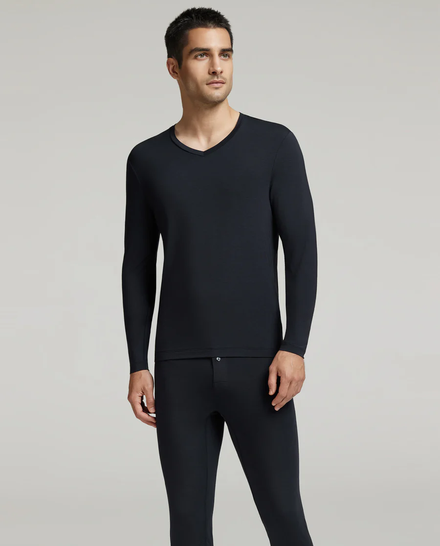 Aimer Men Milk Fiber Long-sleeves Base Layer Set - Image 3