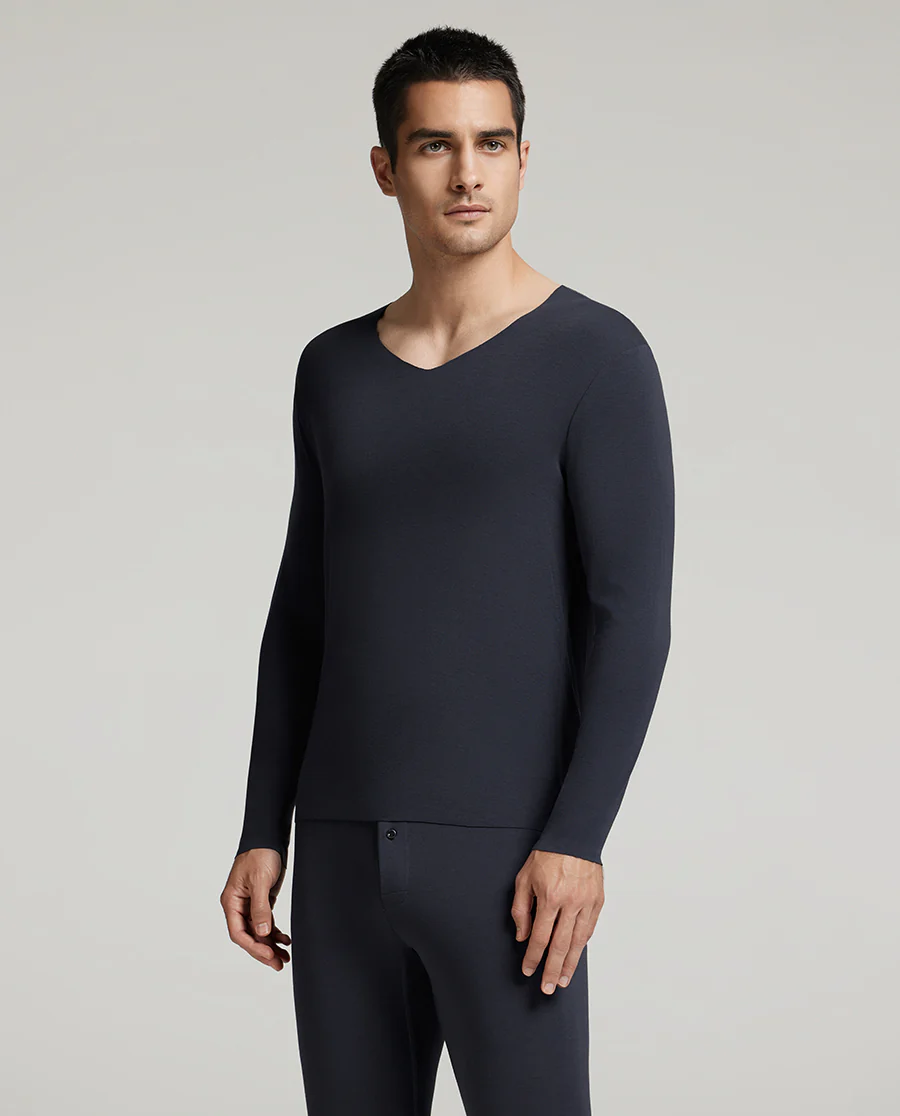 Aimer Men Milk Fiber Thermal Underwear Set - Image 8