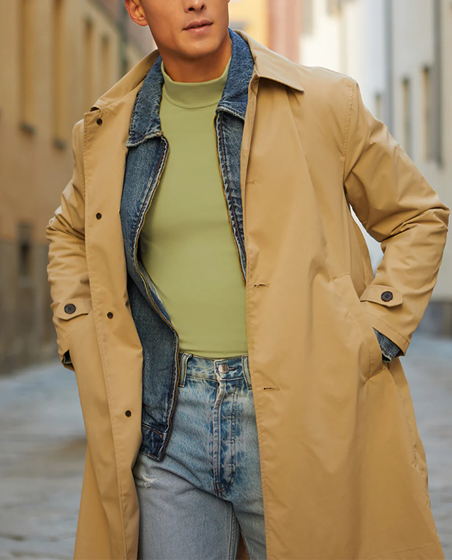 Aimer Men Mock Neck Thermal Top - Image 4