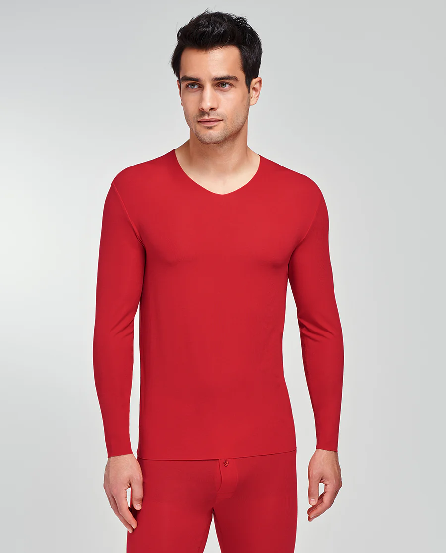 Aimer Men Modal  Seamless Thermal Underwear - Image 21