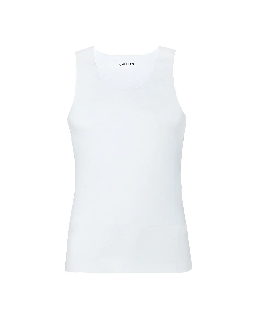Aimer Men The One LENZING Modal Scoop Neck Top - Image 4