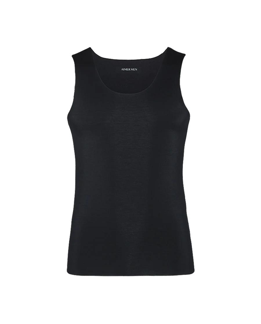 Aimer Men The One LENZING Modal Scoop Neck Top - Image 7