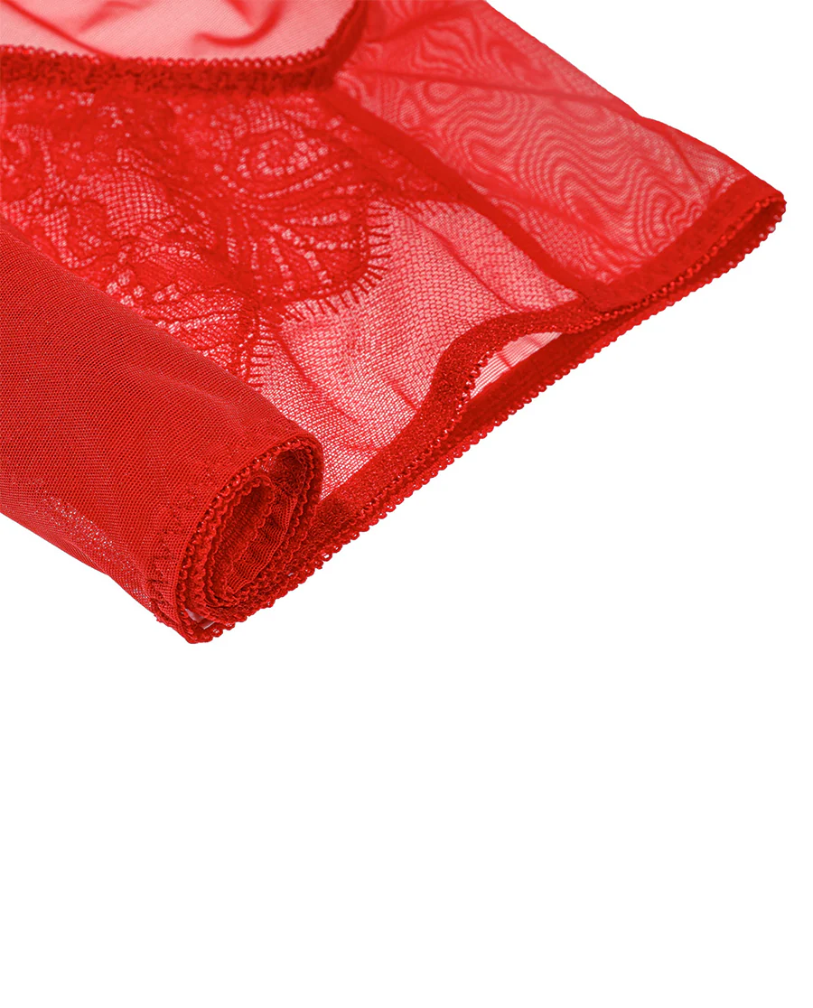 Aimer Mid-rise Mesh Boyshorts - Image 6