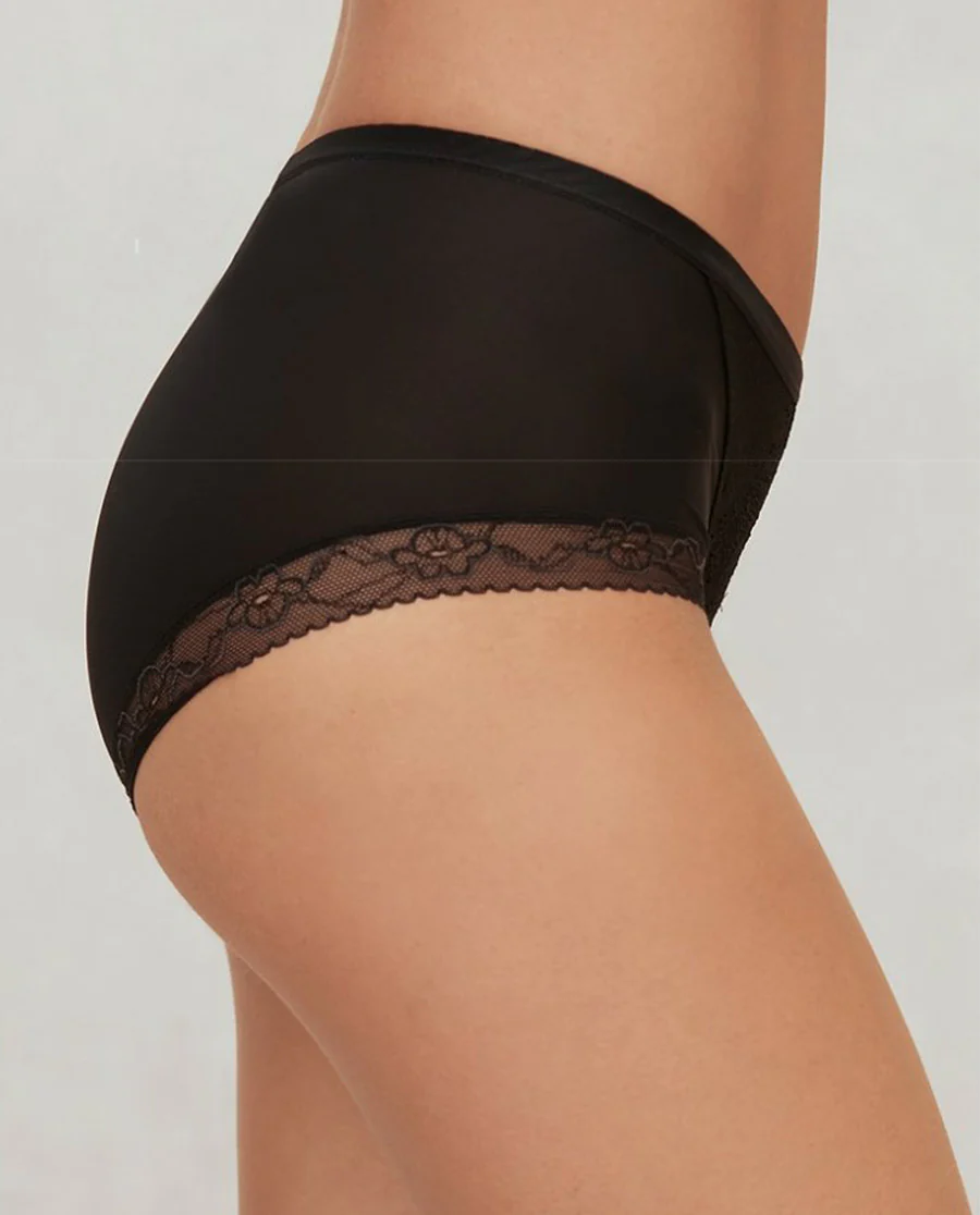 Aimer Mid-Waist Lace Boyshorts - Image 3