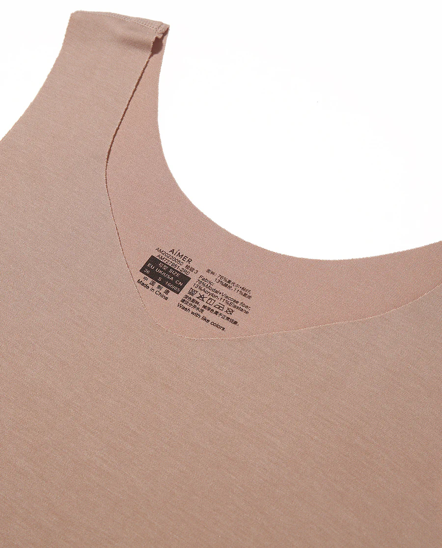 Aimer Milk Fiber Collection V-Neck Undershirt - Image 12